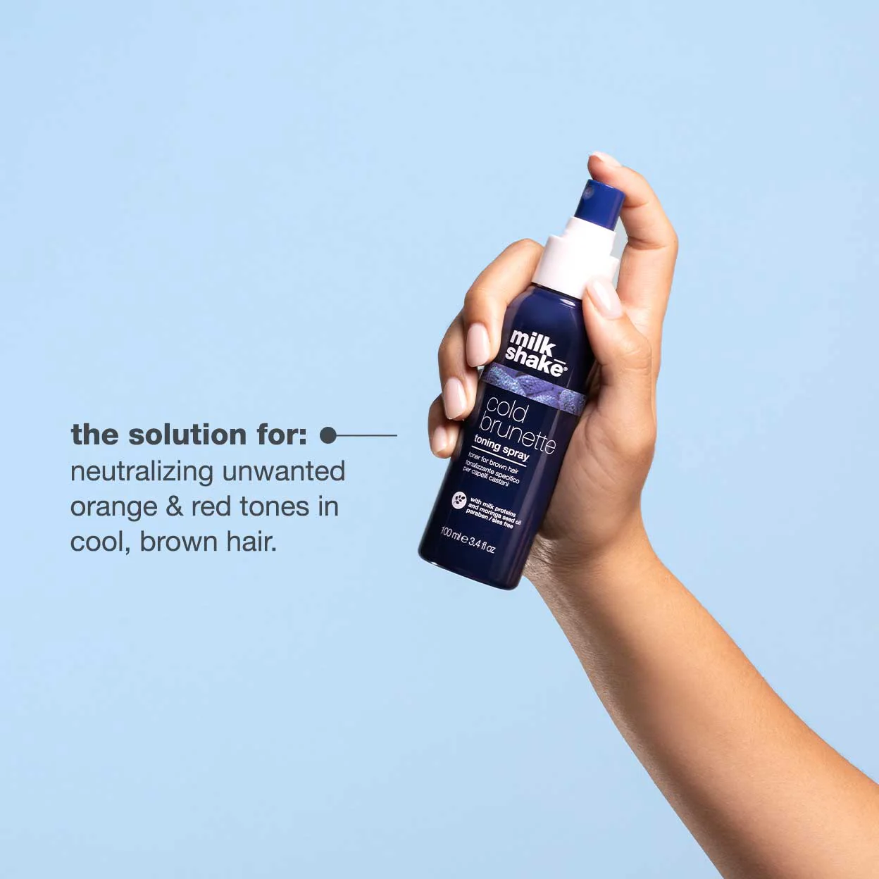 milk_shake cold brunette toning spray - Image 3