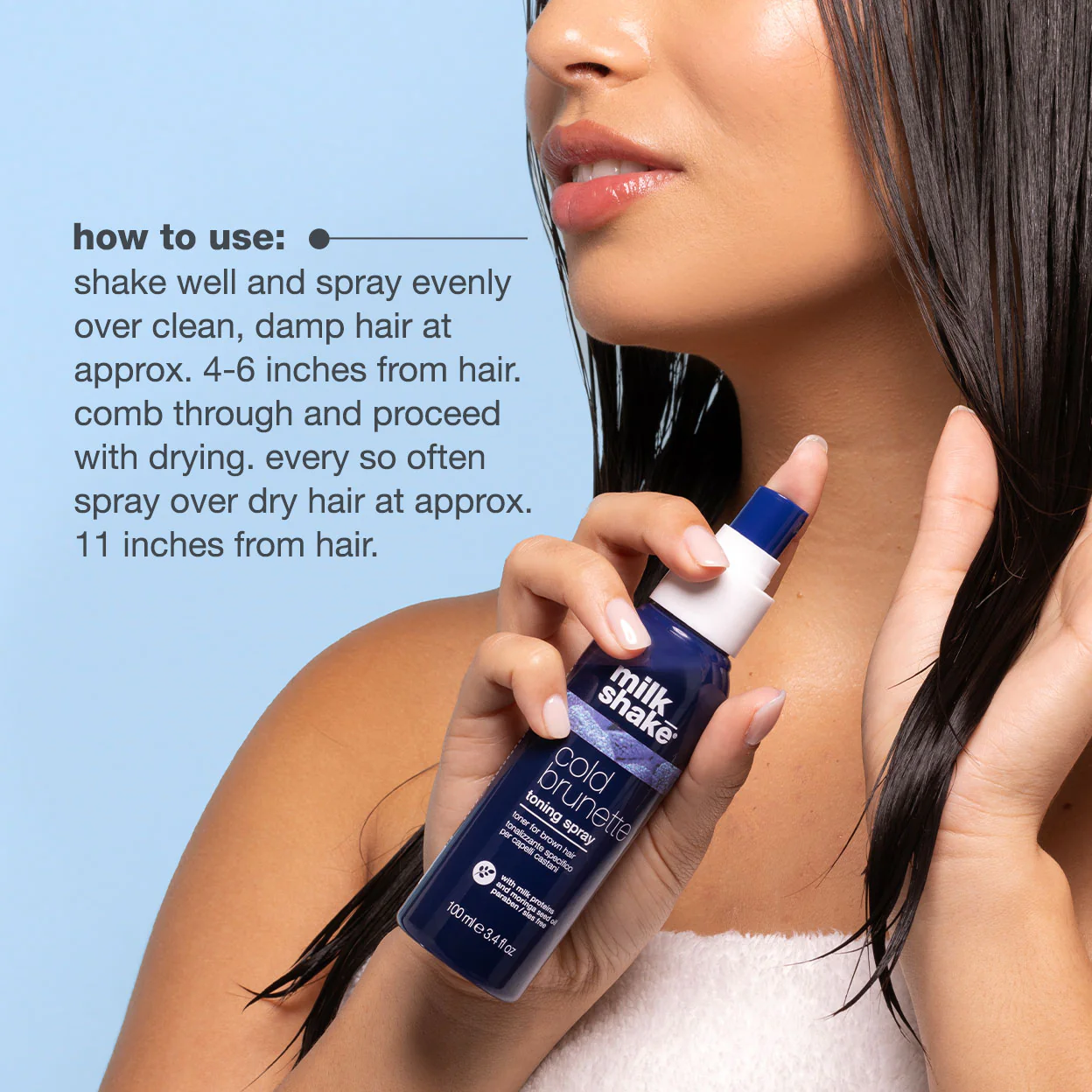 milk_shake cold brunette toning spray - Image 8