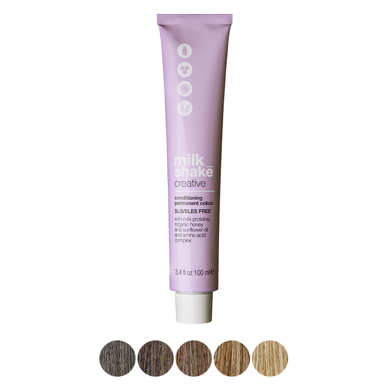 milk_shake creative permanent color - cold natural shades