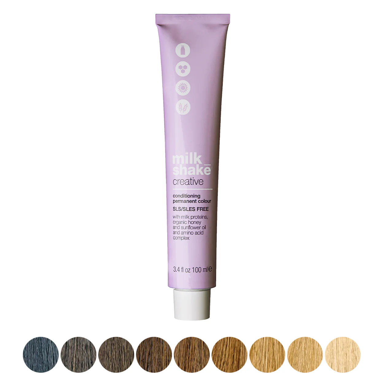 milk_shake creative permanent color - more natural shades