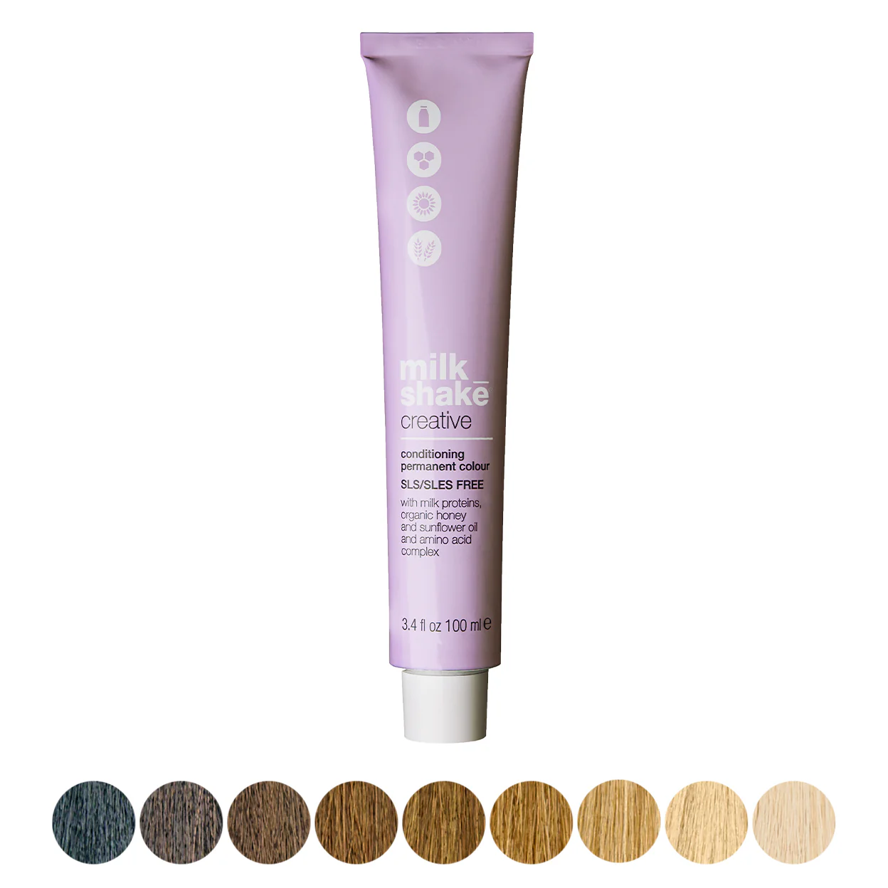 milk_shake creative permanent color - natural shades