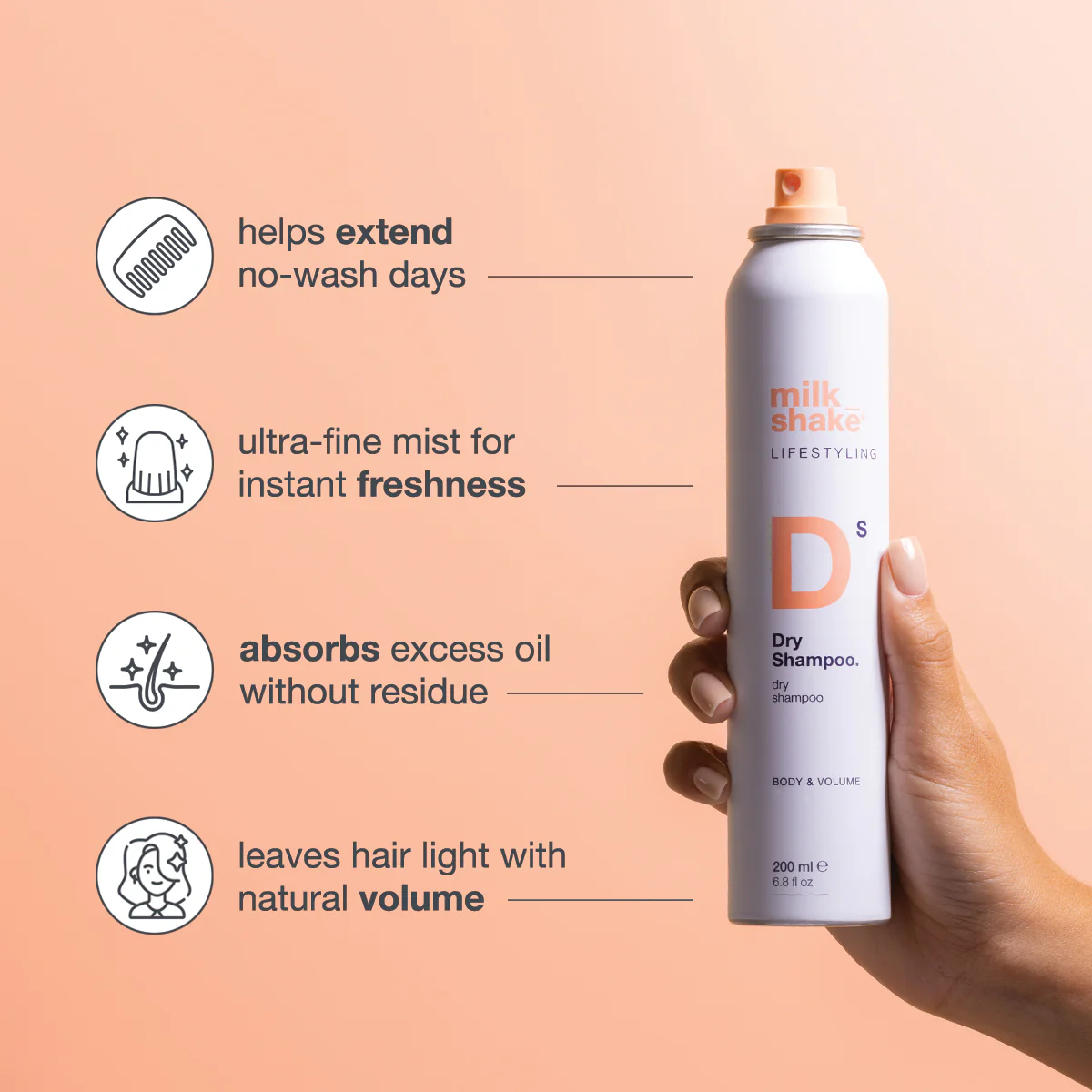 milk_shake lifestyling dry shampoo - Image 4