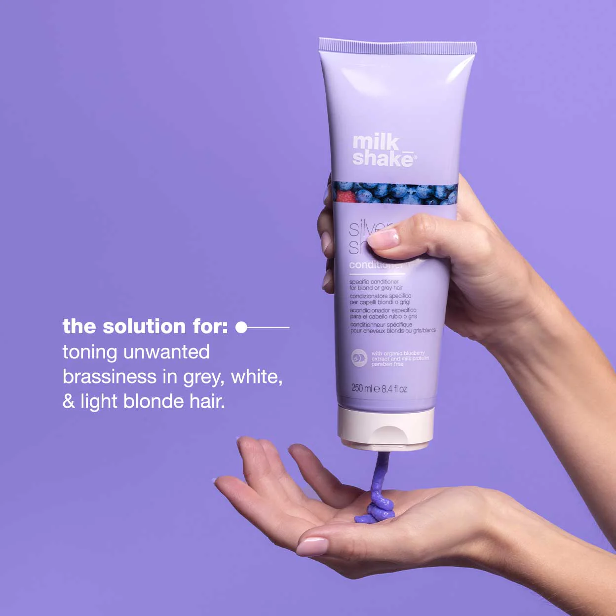 milk_shake silver shine conditioner - Image 3