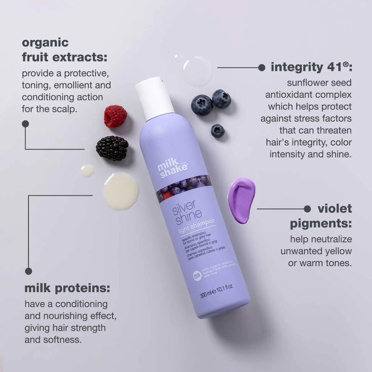milk_shake silver shine light shampoo - Image 6