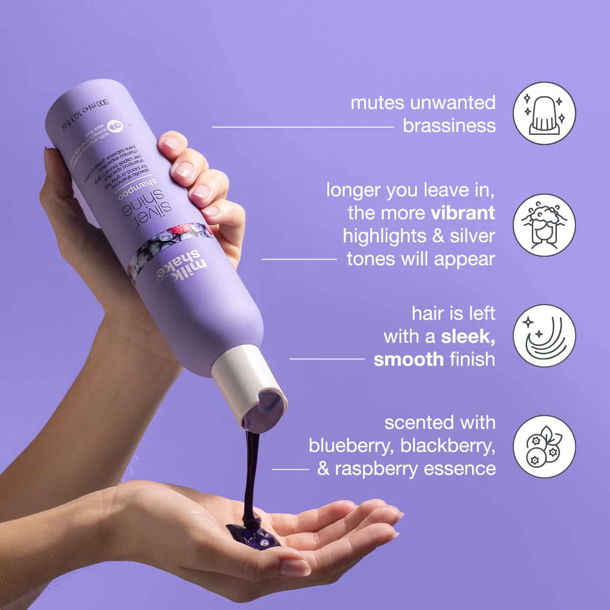 milk_shake silver shine shampoo - Image 4