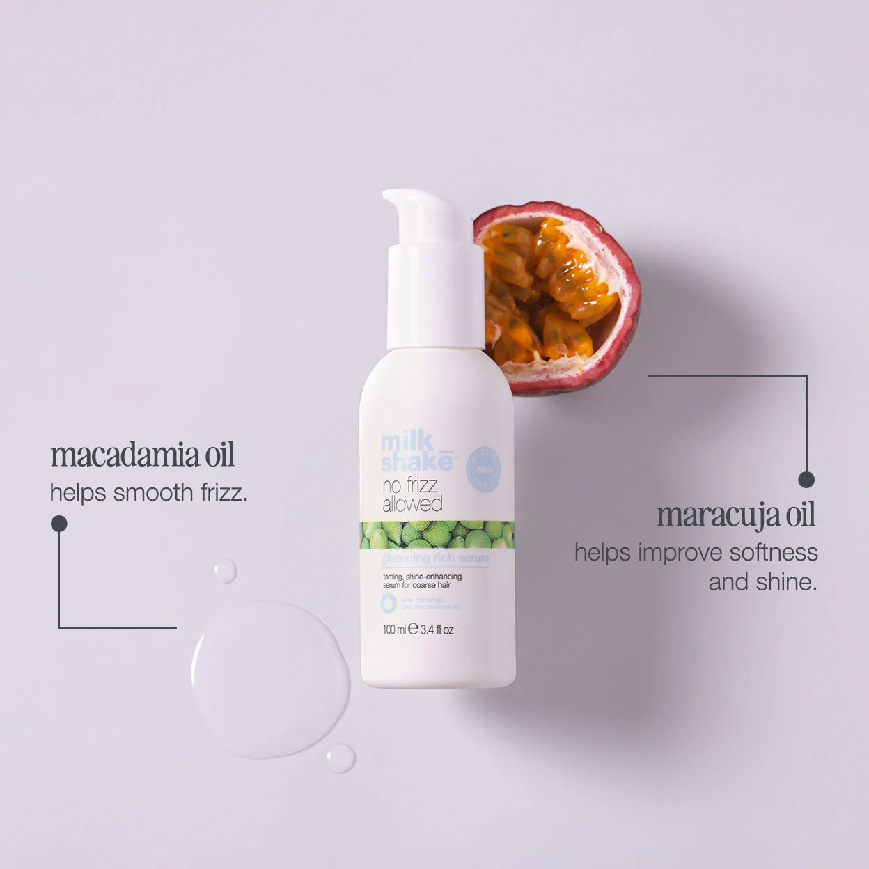 no frizz allowed glistening rich serum - Image 7